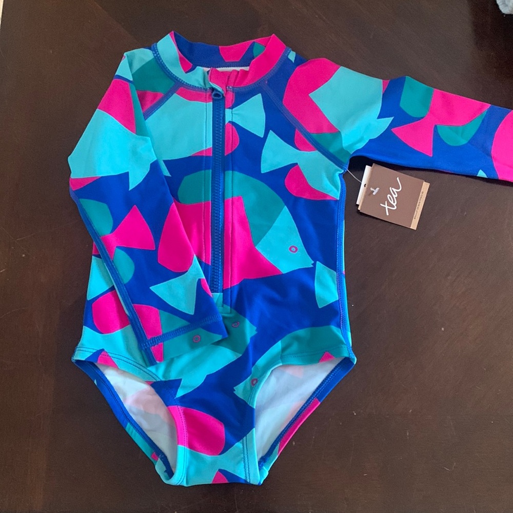 NWT 9-12 months Tea Collection swim